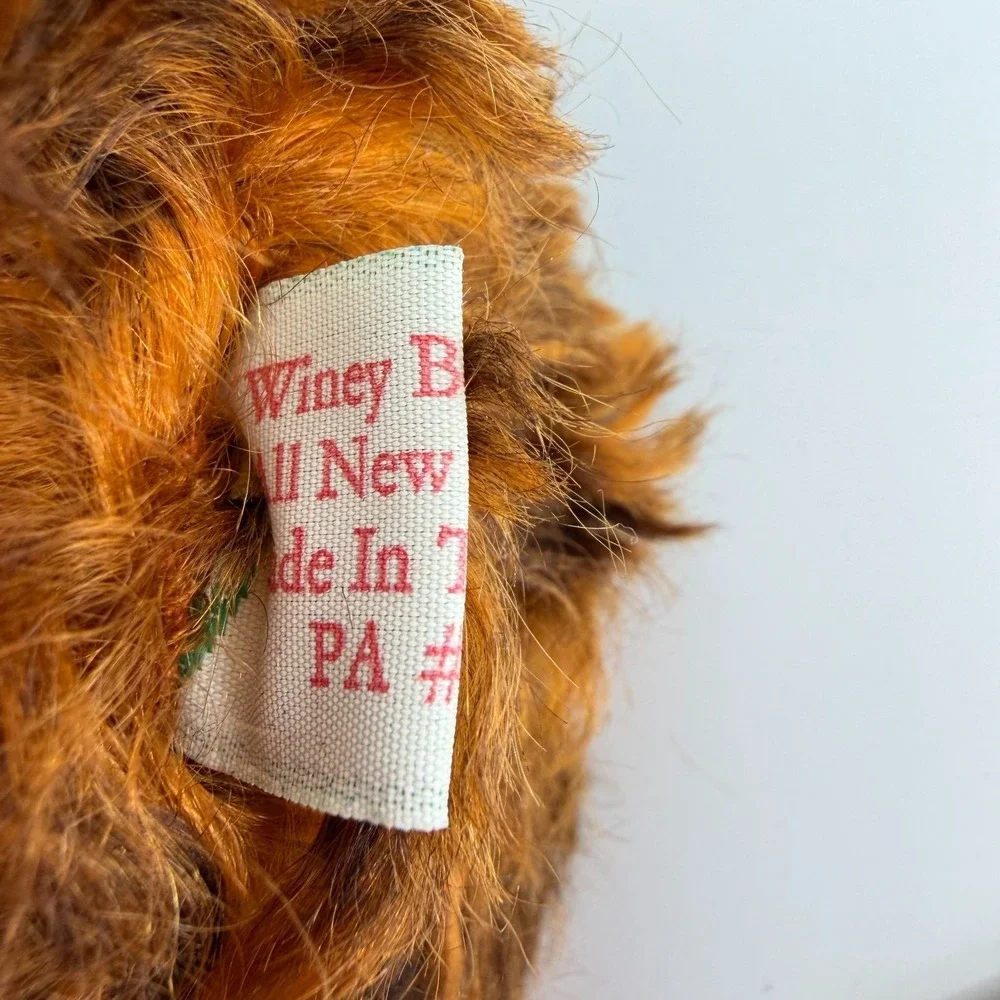 Whimsical Winey‎ - Sally Winey Bears Mohair Stuffed Animal Signed 2000 W TAGS